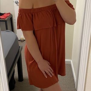 Forever 21 Off Shoulder Dress